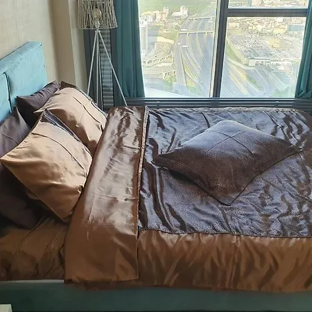 Bogaz Ve Sehir Manzarali Skyland Residence 1+1 Lägenhet *